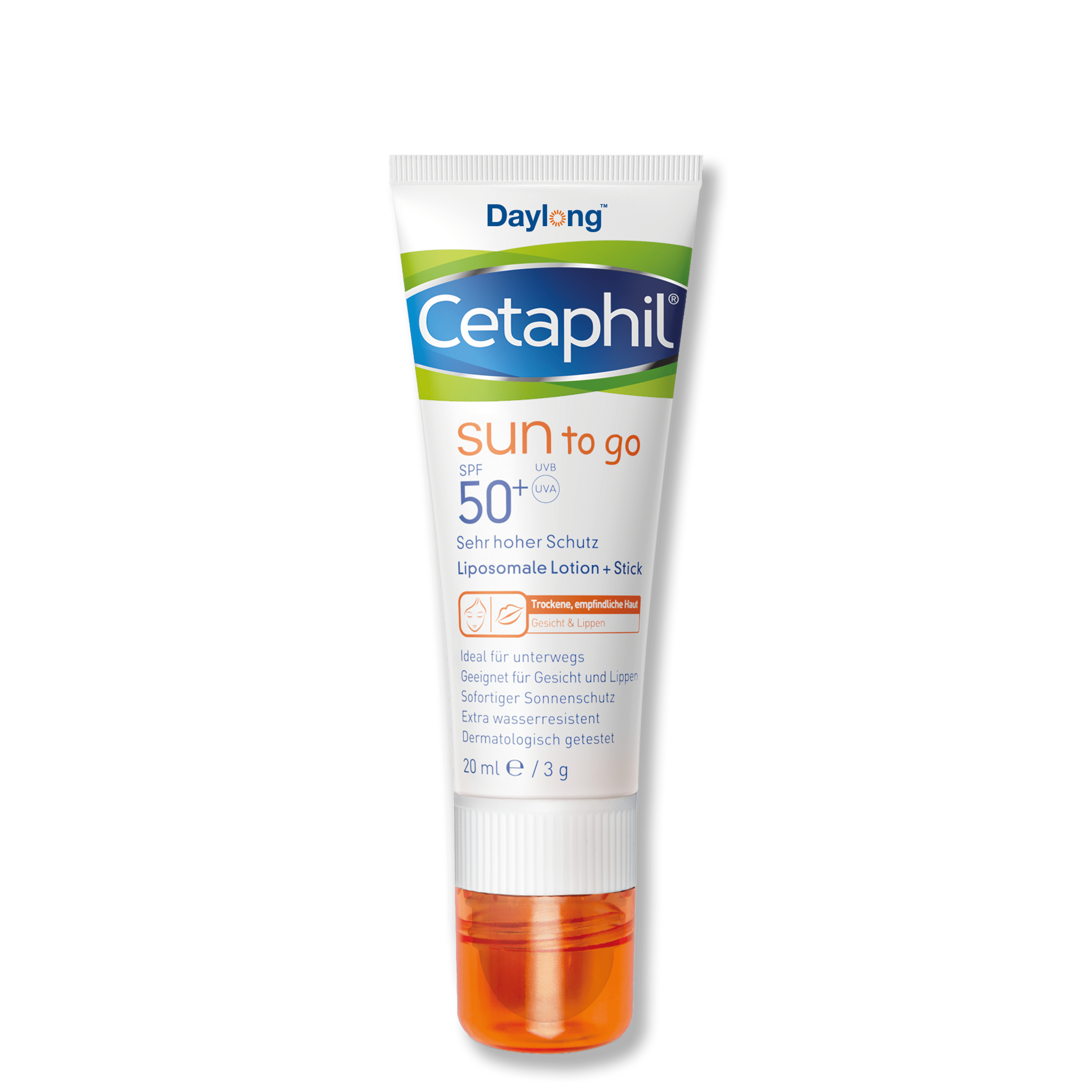 SUN To Go Liposomale Lotion und Stick SPF 50+